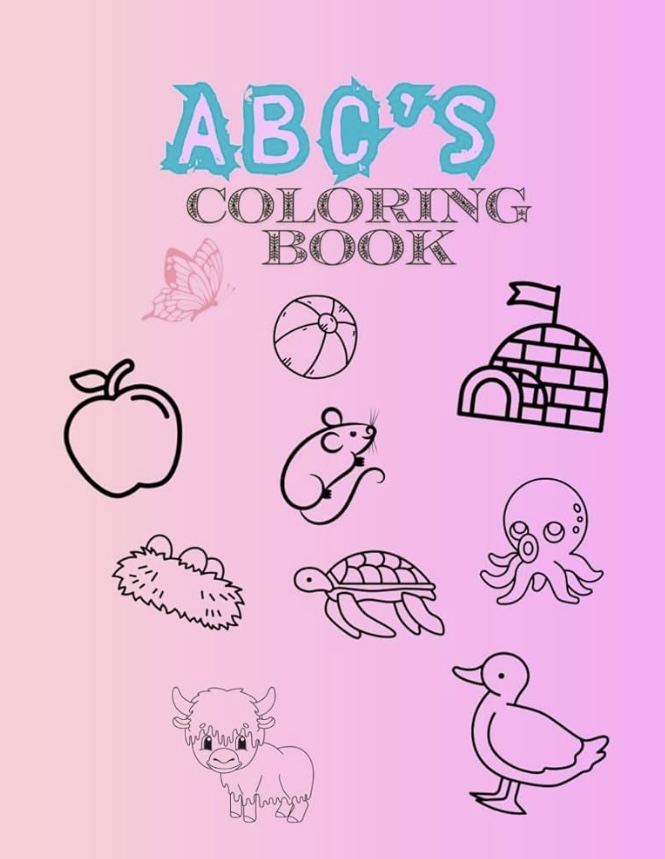 ABC Coloring Book by Ana L. Vazquez